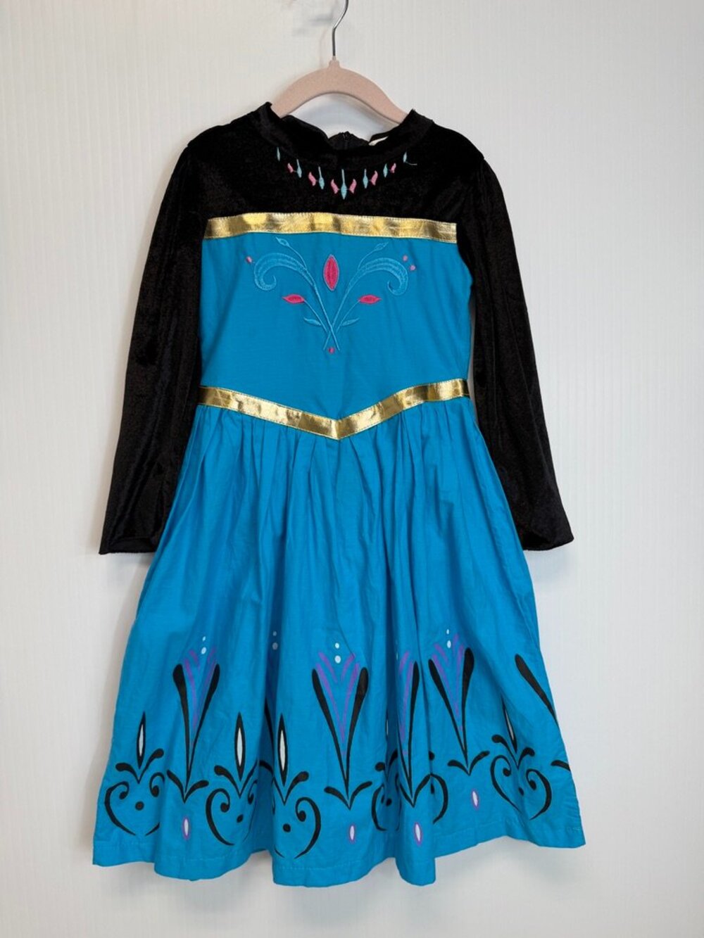 American V Dress Girl 7 Toddler Frozen Princess Halloween Costume Play Party Ex